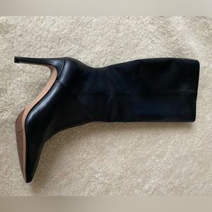 Franco Sarto Langford Black knee high leather boots. Perfect condition